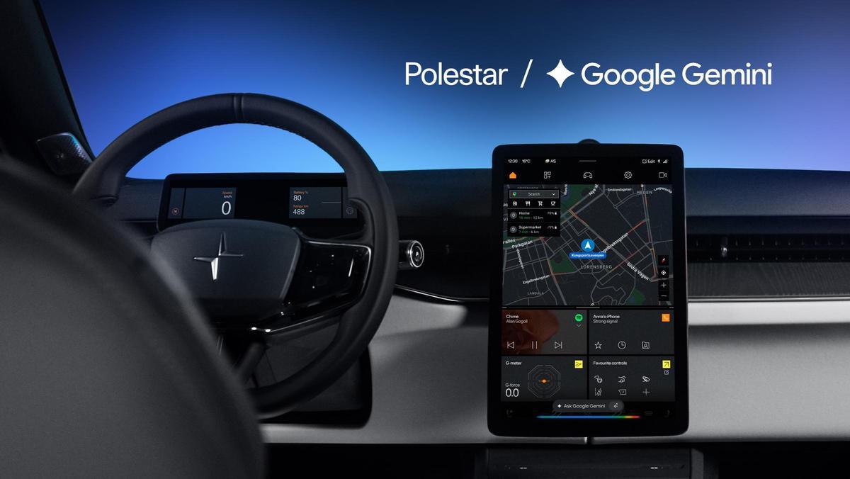 Integración de Gemini en Polestar