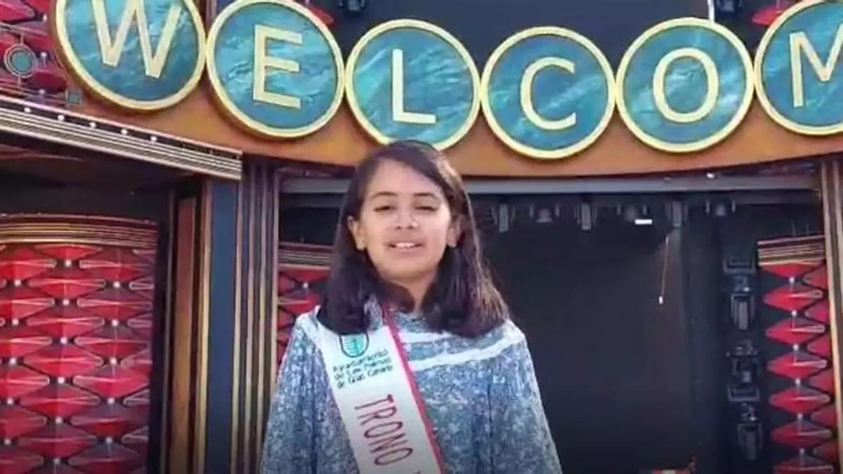 Elena Henríquez González, la reina infantil del Carnaval 2026