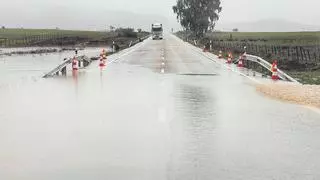 El temporal de lluvia provoca un reguero de daños por Extremadura