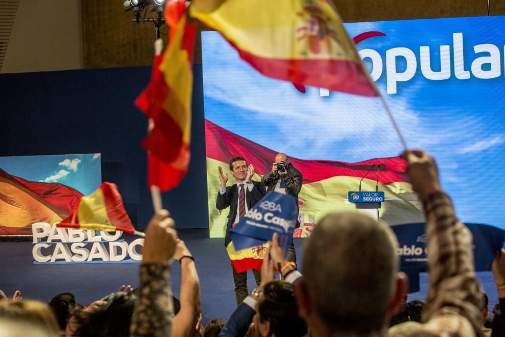 Pablo Casado reivindica que solo el PP defiende a las clases medias.