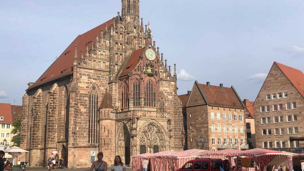 La plaza más conocida de Núremberg