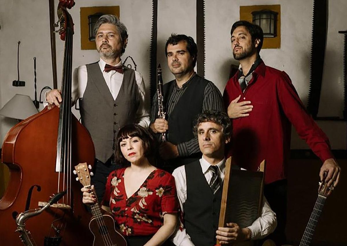 The Dixielab, una de las formaciones que actúa en el Jazzándaluz de Priego de Córdoba.