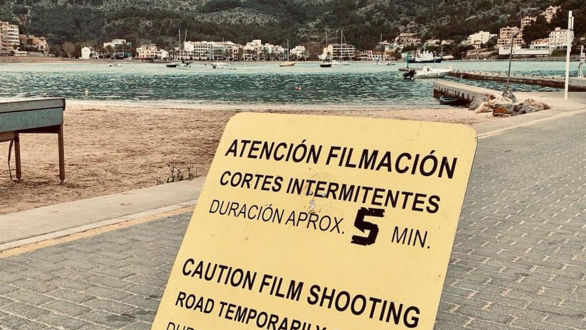 Achtung, Dreharbeiten: Auf Mallorca werden viele Werbefilme gedreht.  