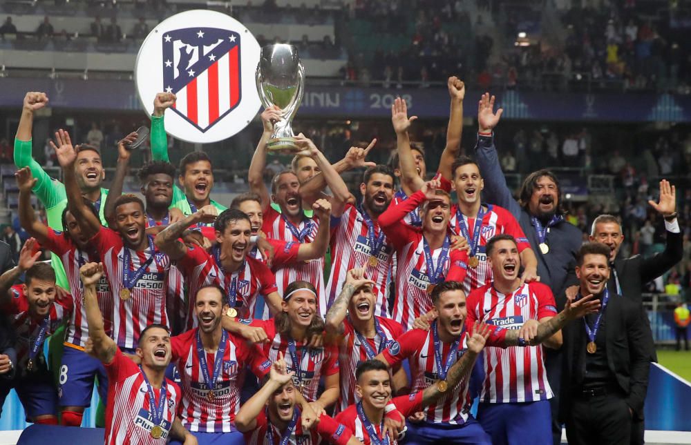 La final de Supercopa Madrid-Atlético, en imágenes