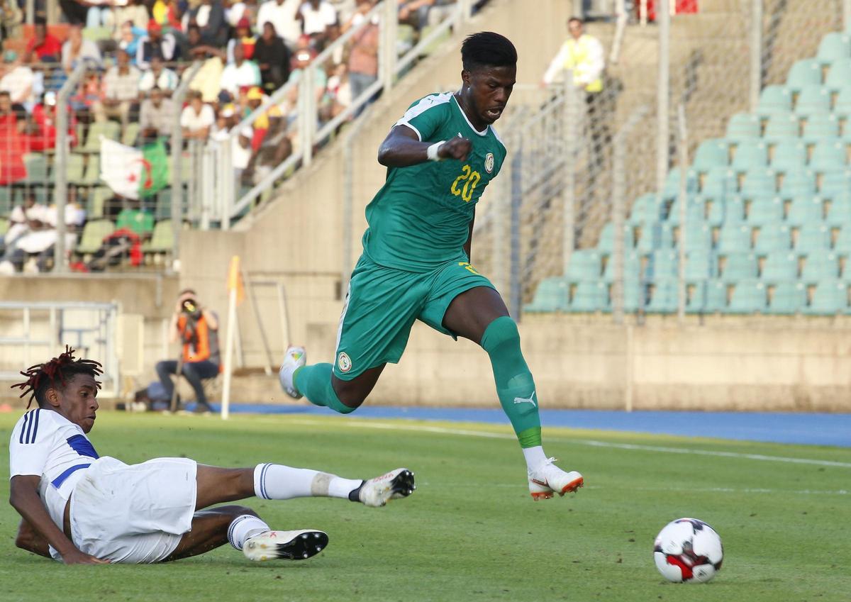 Keita Balde, durant un partit amb el Senegal