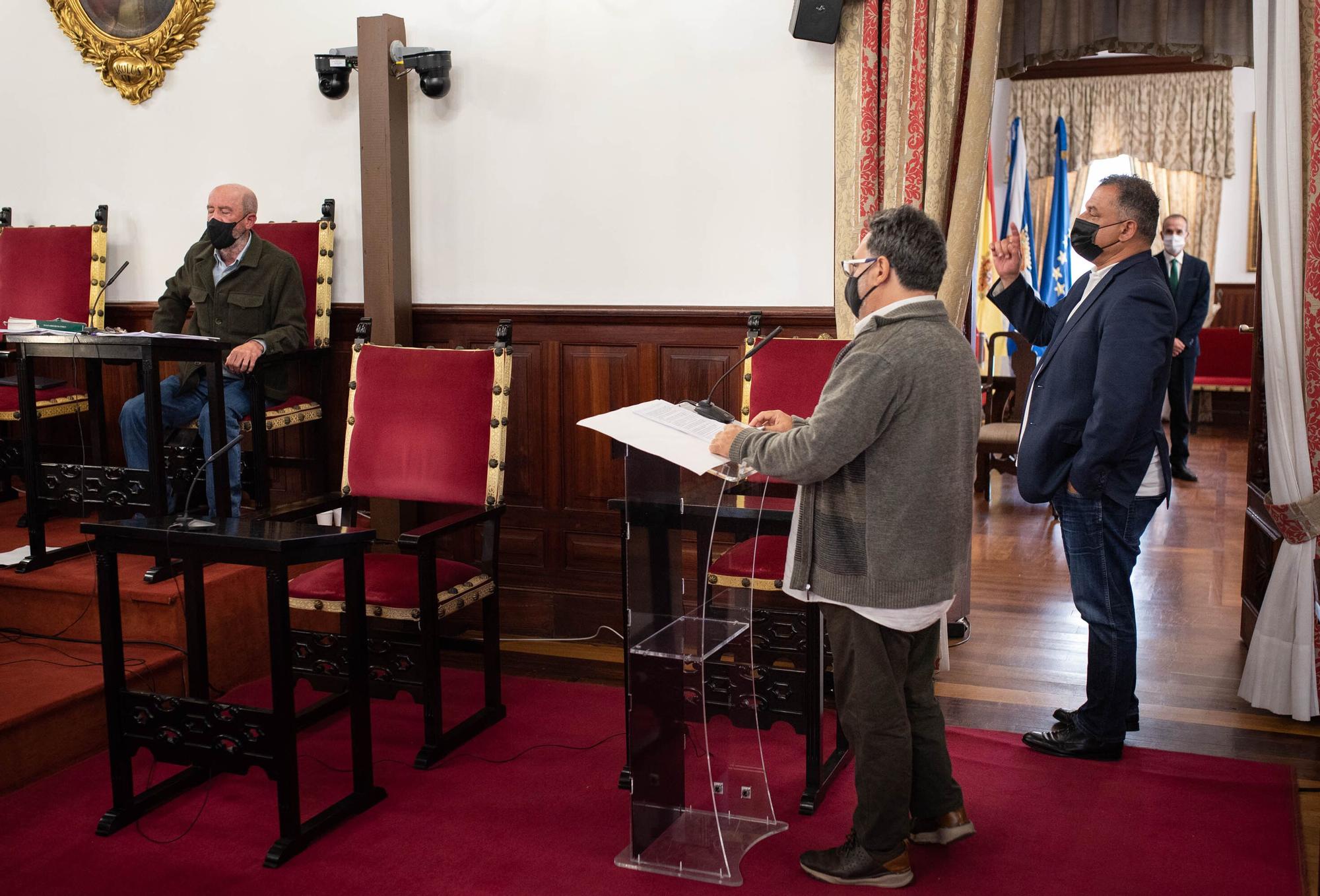 Pleno del Ayuntamiento de La Laguna correspondiente al mes de abril