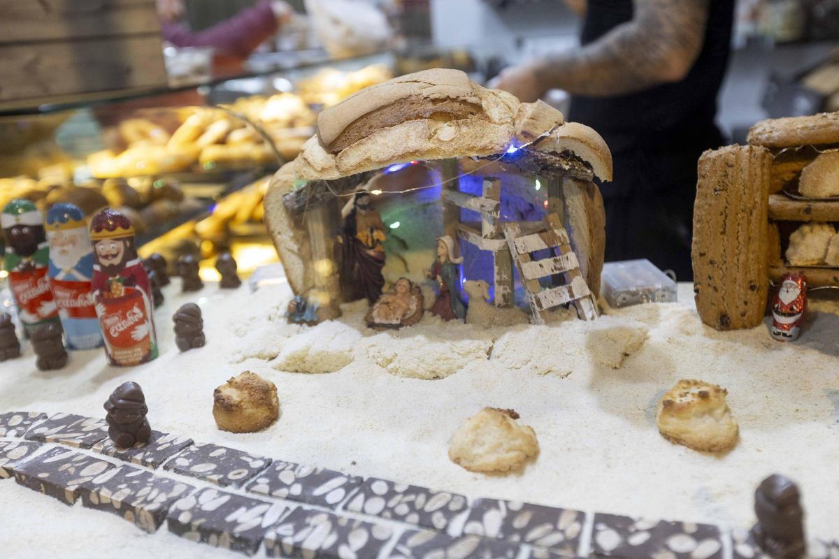 Escaparates navideños en la Zona Norte de Alicante