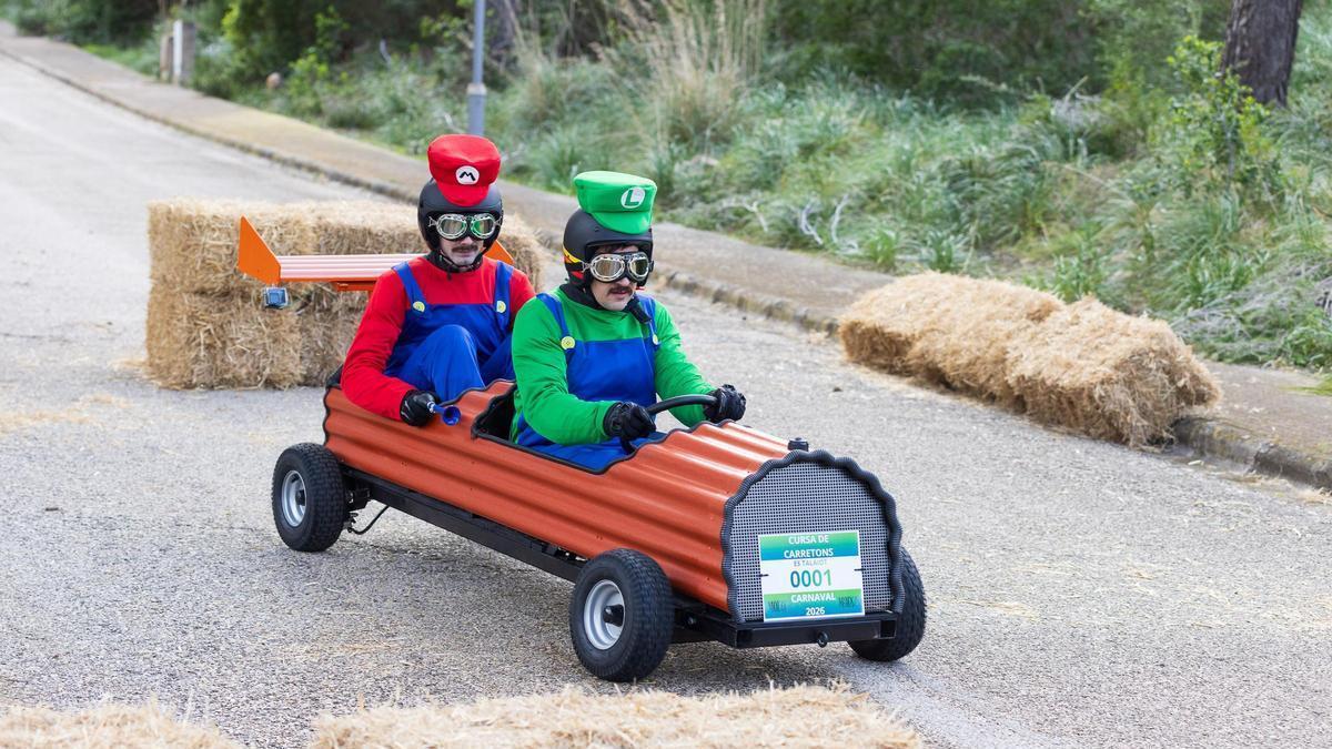 Así ha sido la primera Carrera de Carretons de Alcúdia
