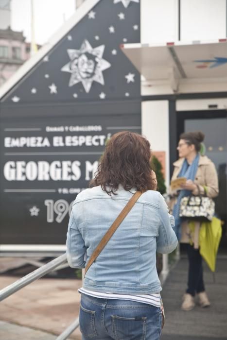 Inauguración-exposición del verano de la caixa en