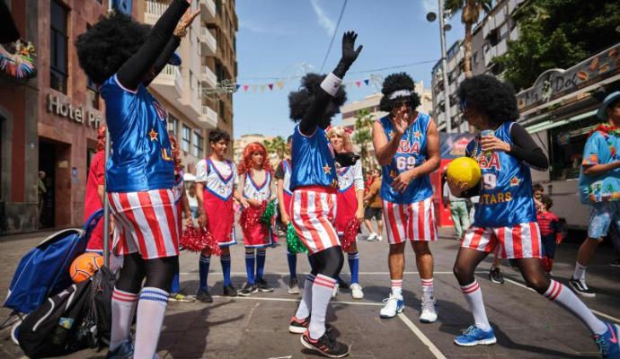 Carnaval de Día en Santa Cruz de Tenerife 2020.