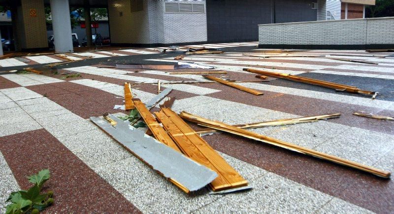 Fuerte tormenta en Zaragoza