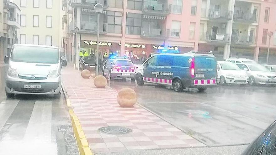 Els fets es van produir a tocar de la plaça dels Horts