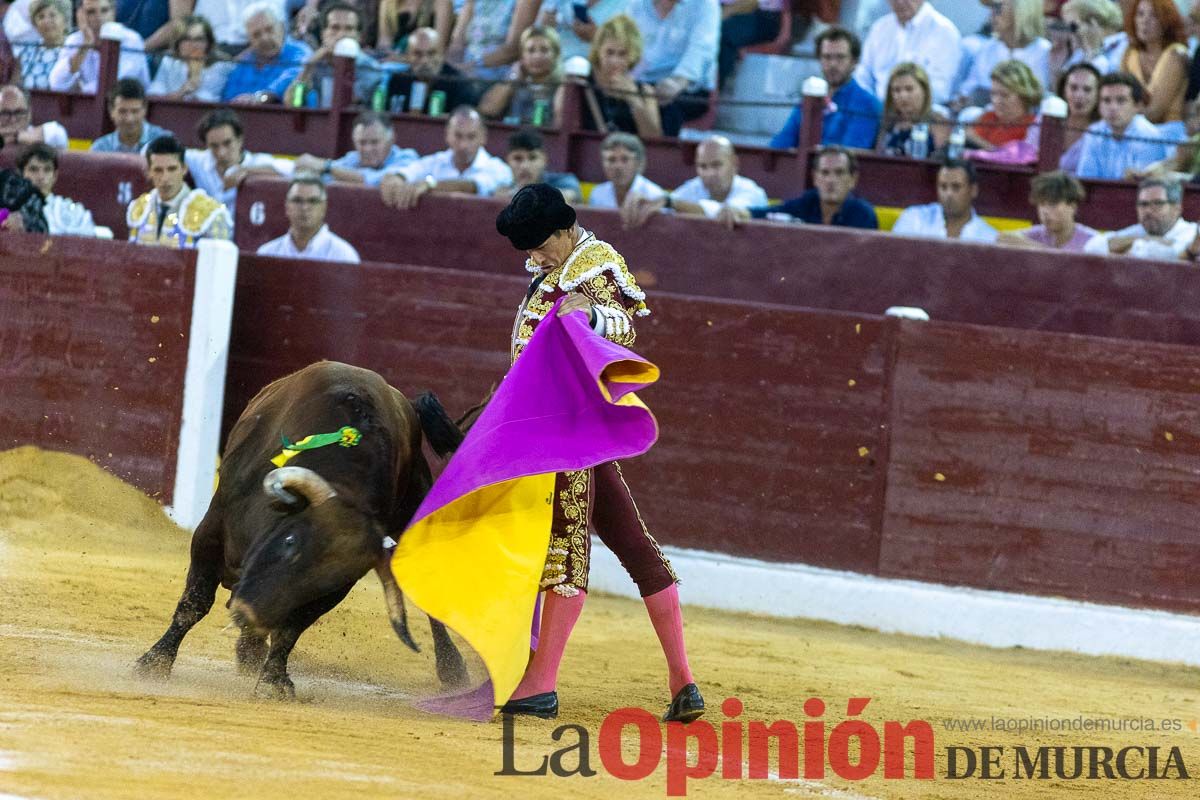 Segunda corrida de la Feria Taurina de Murcia (Castella, Manzanares y Talavante)