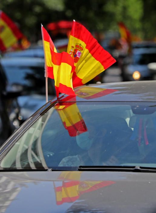 Manifestación contra el Gobierno convocada por Vox en Valencia