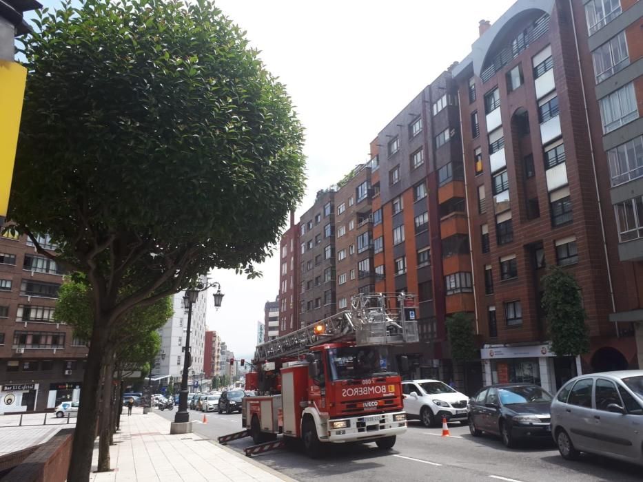 Incendio en Oviedo