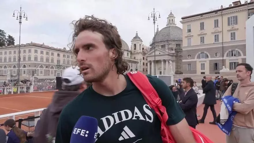 Tsitsipas: "Espero jugar un torneo sólido en el que pueda llegar lejos"