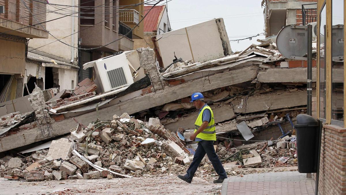 Las imágenes más impactantes del terremoto de Lorca