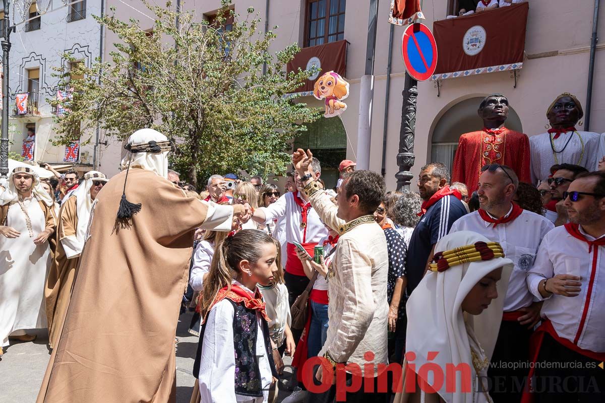 Moros y Cristianos en la mañana del dos de mayo en Caravaca