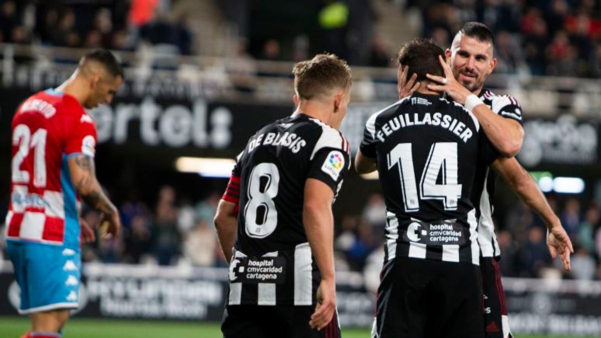 Resumen, goles y highlights del Cartagena 2 - 0 Lugo de la jornada 33 de LaLiga Smartbank