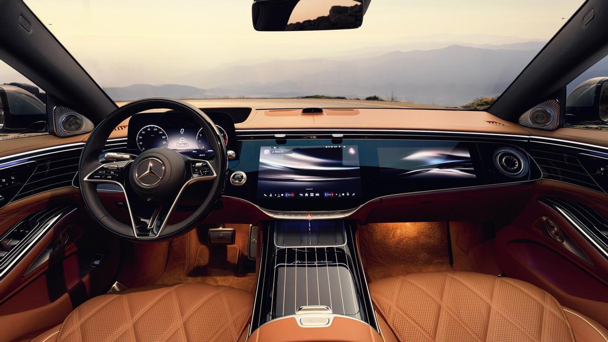 Salpicadero del nuevo Mercedes Maybach Clase S