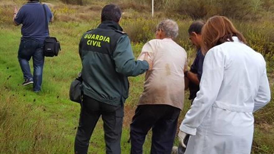 Perdido en Alfarp tras sufrir un accidente de coche 12 horas antes