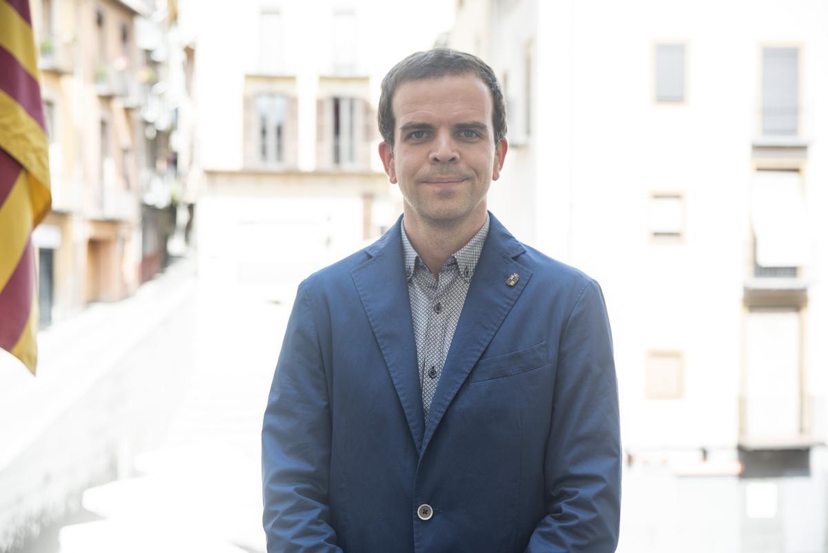 Ferran Aymerich, portaveu de Junts a l'Ajuntament de Berga
