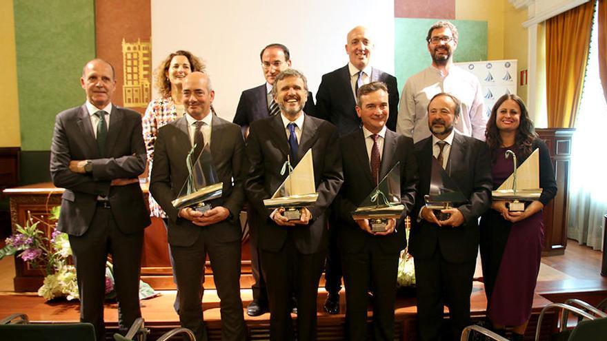 Los galardonados con los premios Proa del CMMA.