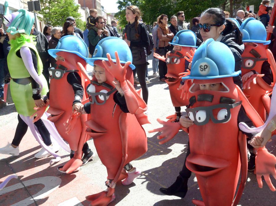 Rua infantil de carnaval a Figueres