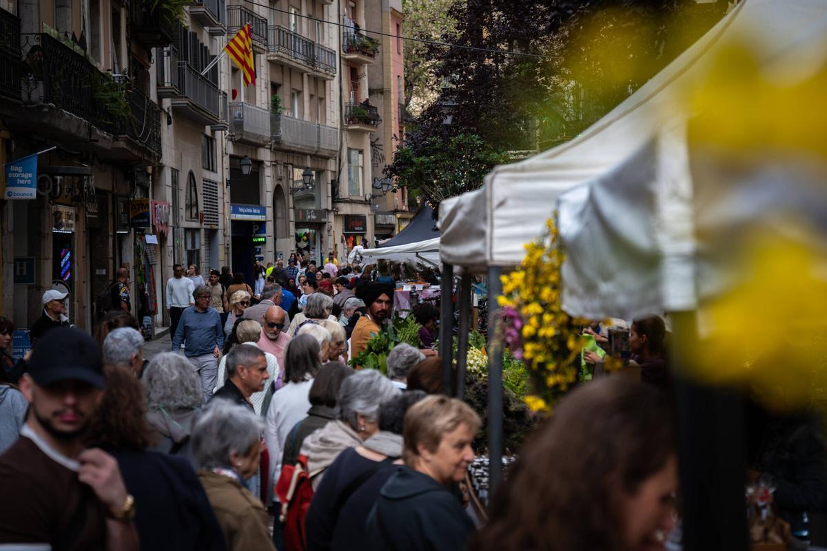 La feria de Sant Ponç 2026, de origen medieval, que llena la calle Hospital del Raval de puestos de miel y hierbas aromáticas La feria de Sant Ponç 2026, de origen medieval, que llena la calle Hospital del Raval de puestos de miel y hierbas aromáticas