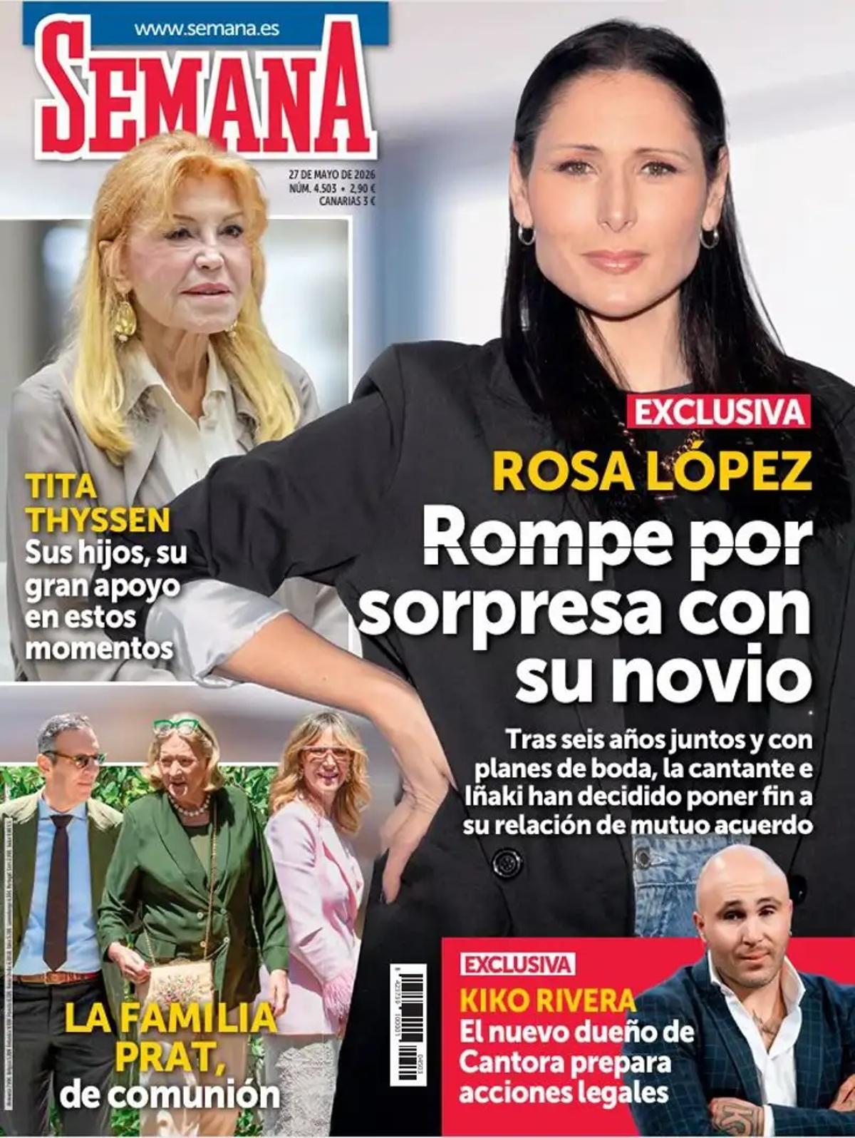 Portada revista 'Semana', del 20 de mayo