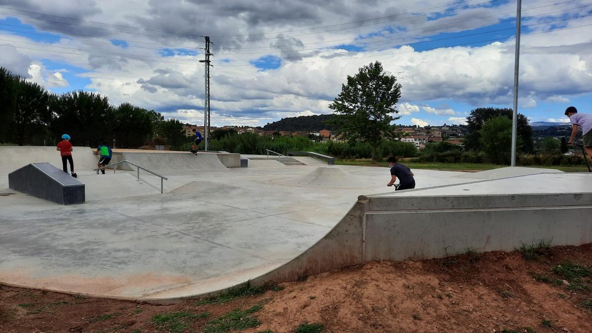 Una de les propostes planteja fer un circuït de salts al costat de l&#039;skatepark