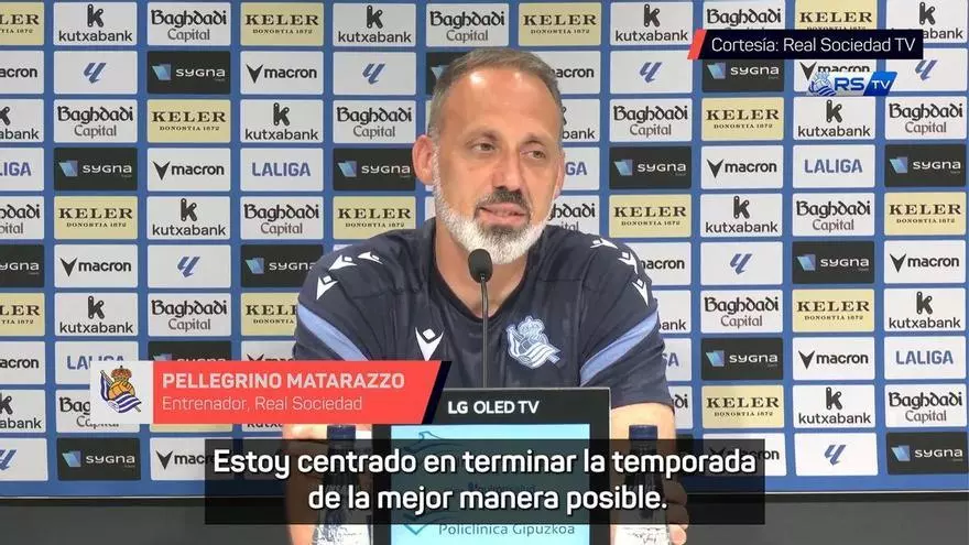 Matarazzo: "Estoy muy feliz aquí, y aún tengo un año más de contrato"