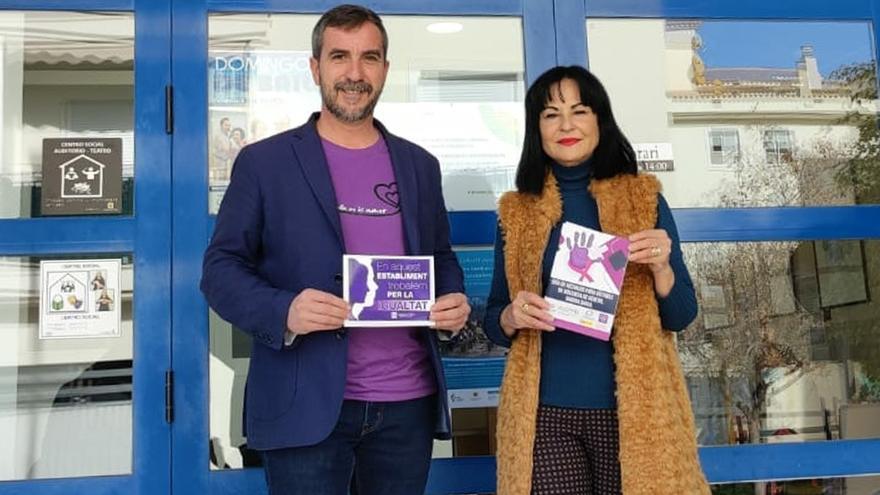 Los comerciantes de Altea inician una campaña de compromiso por la igualdad en sus establecimientos