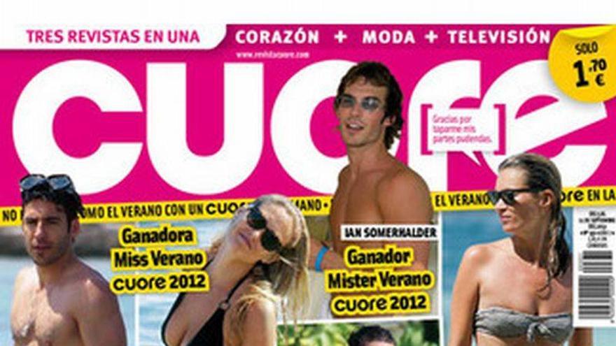 La revista &#039;Cuore&#039; elige a Miss y Míster Verano 2012
