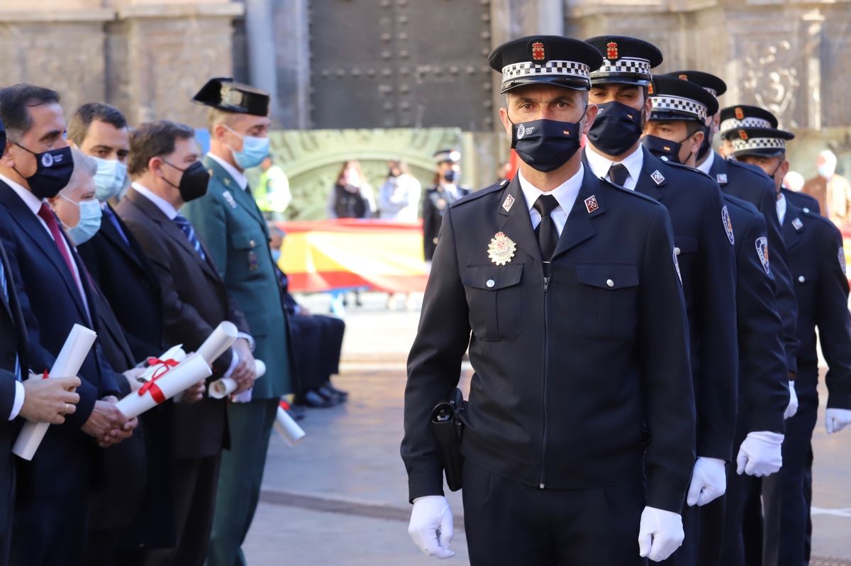 La Policía Local de Murcia celebra en Belluga los actos de su patrón, San Patricio