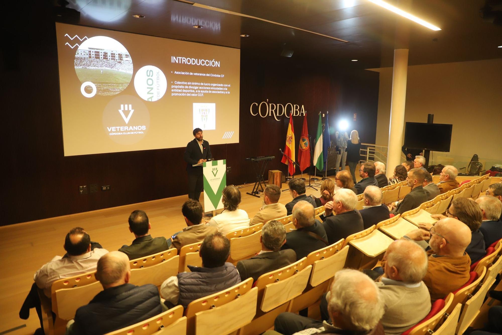 La presentación de la Asociación de Veteranos del Córdoba CF, en imágenes
