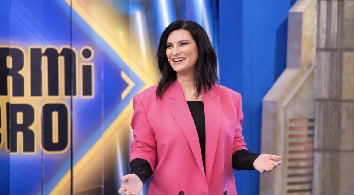 Laura Pausini en El Hormiguero.