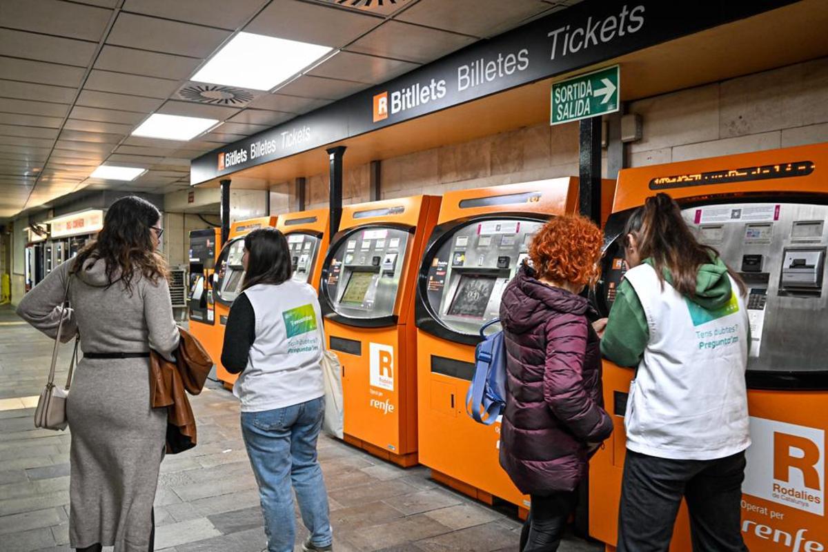 Primer día de tránsito de la T-Usual y la T-Casual hacia la T-Mobilitat