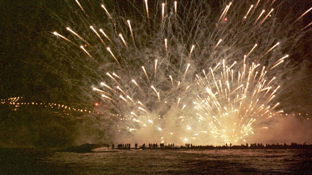 Castillo de fuegos artificiales