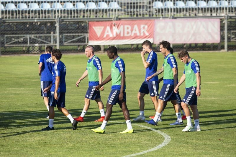 El Real Zaragoza vuelve a los entrenamientos