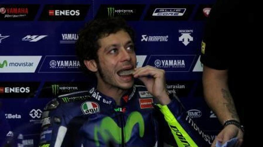 Márquez es más rápido que Rossi