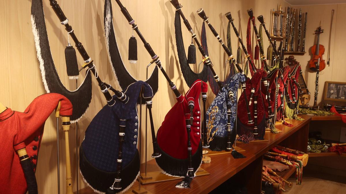 Obradoiro de gaitas Seivane en Cambre