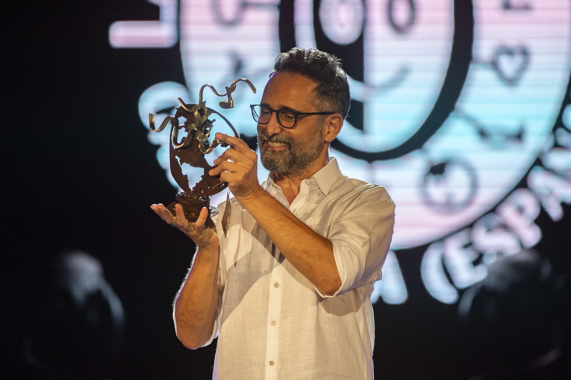 Jorge Drexler recibe el premio de La Mar de Músicas