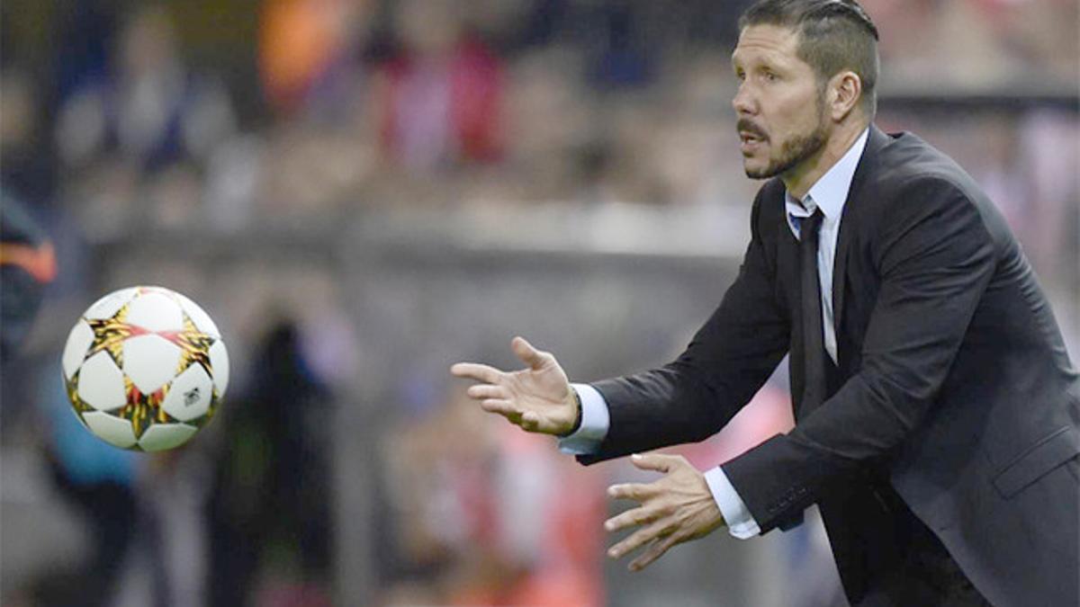 Simeone destacó la dificultad de crear ocasiones de peligro a un equipo como la Juve