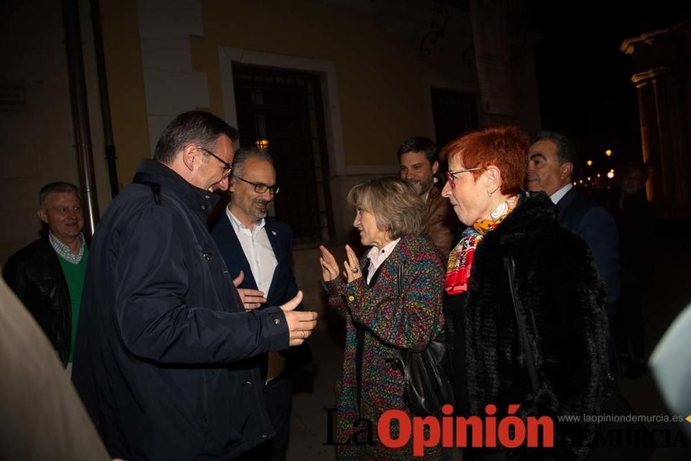 Presentación candidatura PSOE en Caravaca