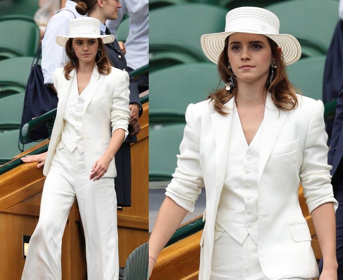 Emma Watson en Wimbledon