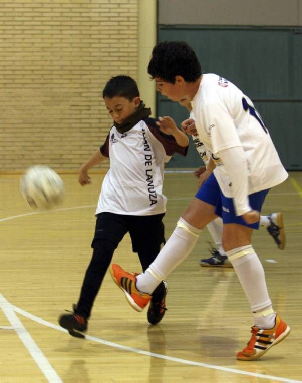 FÚTBOL SALA: Umacon B-Colegio Juan Lanuza B (benjamín)