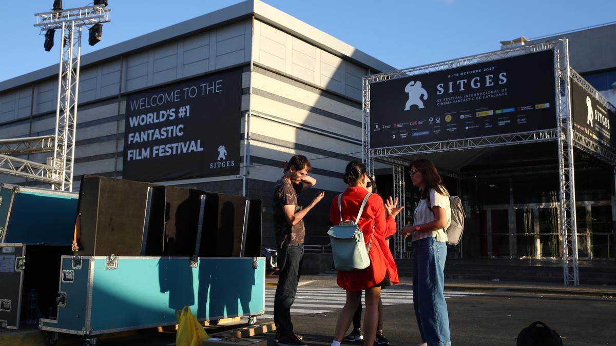 Preparativos del Festival de Cine Fantástico de Sitges 2022