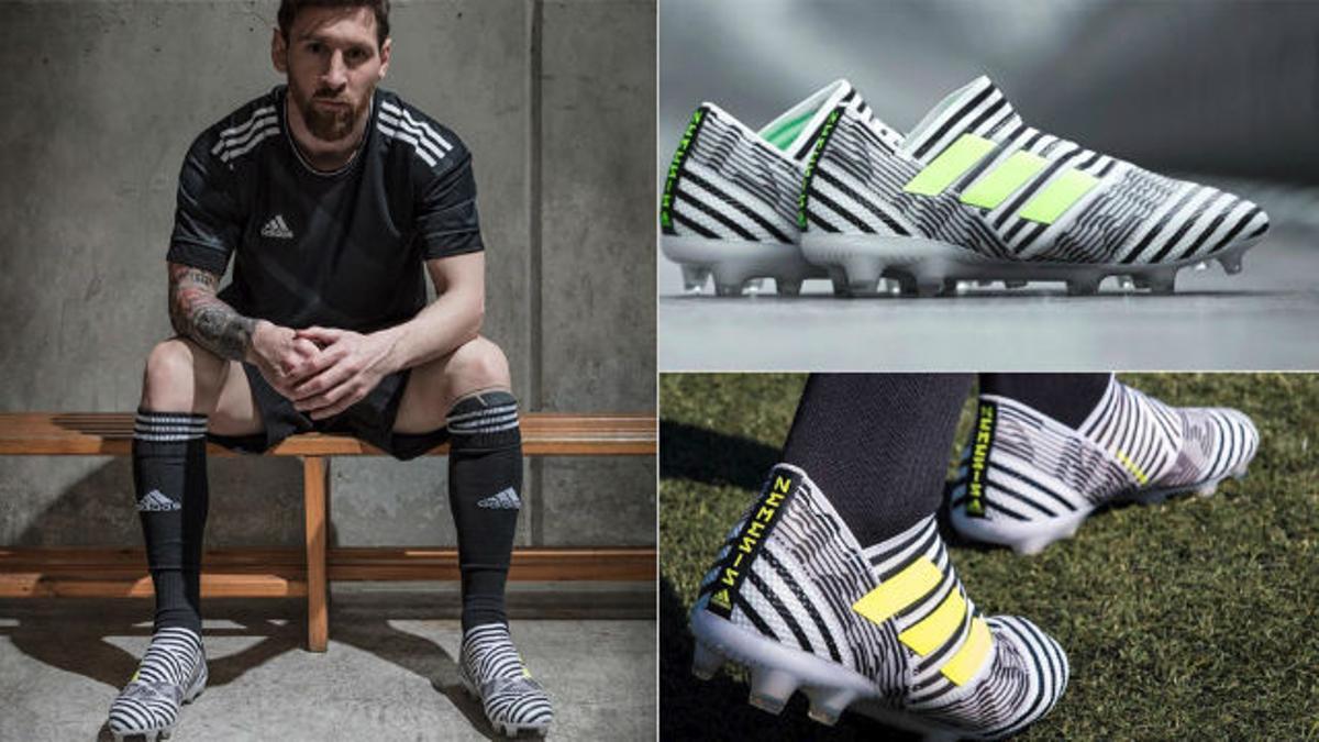 Así son las adidas Nemeziz, las nuevas botas de Leo Messi