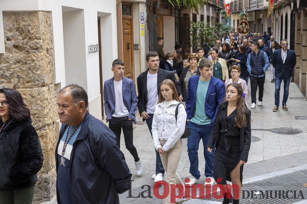 Cofradías y Hermandades de Semana Santa Peregrinan a Caravaca